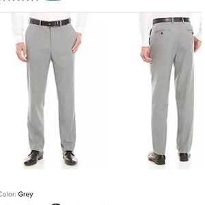 Men’s Saddlebred dress slacks expandable waistband 38”x32